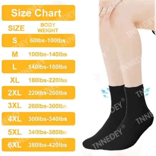 EMOBARRY® VitaluxeTourmaline Magnetic Compression Therapy Socks