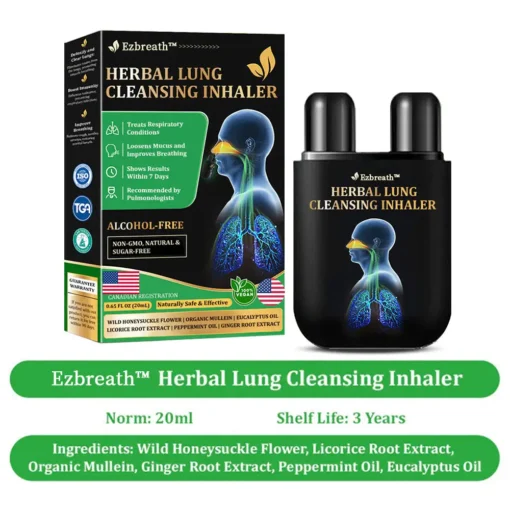 Ezbreath™ Herbal Lung Cleansing Inhaler