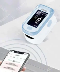 Hermsa™ Precision Noninvasive Bluetooth Blood Glucose and Ketone Testing Medical Device