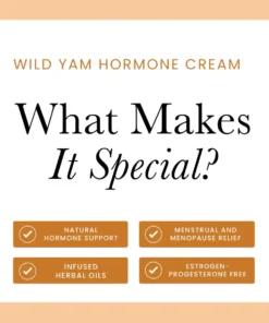 Holistic Health Wild Yam Hormone Cream