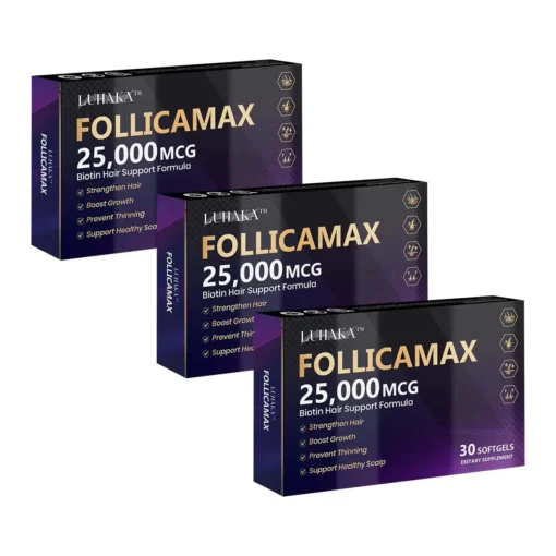 Luhaka™ FollicaMax 25,000 MCG Hair Growth Support