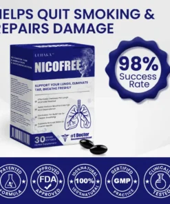 Luhaka™ Nicofree Tar Removal & Quit Smoke Support