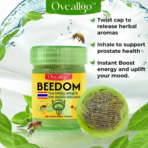 Oveallgo™ PRO BeeDom Thai Herbal Inhaler for Prosta Wellness