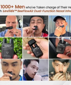 LOVILDS™ BeeFlowAir Dual-Function Nasal Inhaler