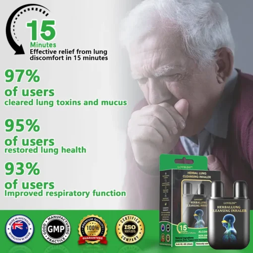 LOVILDS™ Herbal Lung Cleansing Inhaler