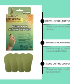 Lovilds™ LymphTox Bee Detox Foot Patches