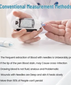 NESLEMY™ GlucoSense Non-Invasive Laser Blood Glucose Meter