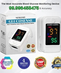 NESLEMY™ GlucoSense Non-Invasive Laser Blood Glucose Meter