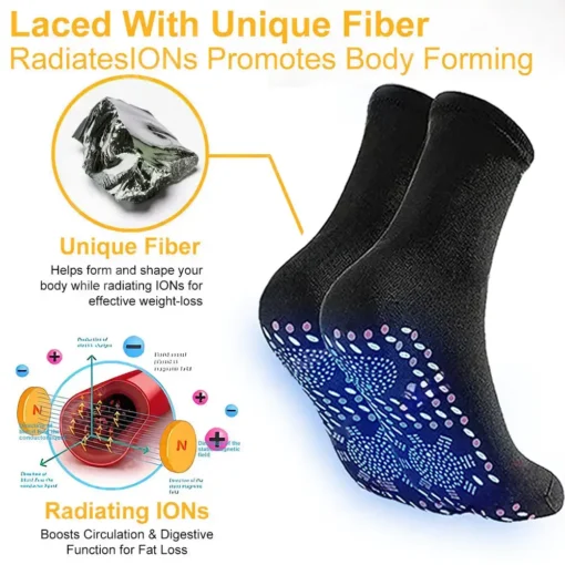 NESLEMY® VitaluxeTourmaline Magnetic Compression Therapy Socks