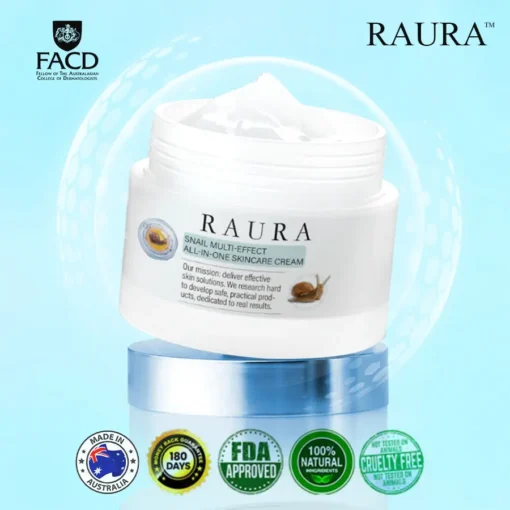 Raura™ Snail Multi-effect All-in-one Skincare Cream