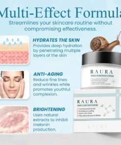 Raura™ Snail Multi-effect All-in-one Skincare Cream