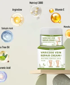 Varicose™ Vein Repair Cream (Point AAD Recommended) for Varicose Vein Removal, Spider Veins